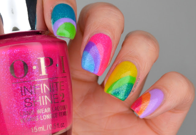 Rainbow Nail Art
